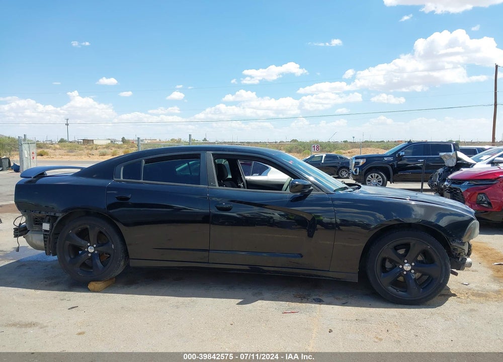 2012 DODGE CHARGER SXT VIN: 2C3CDXHG4CH148958