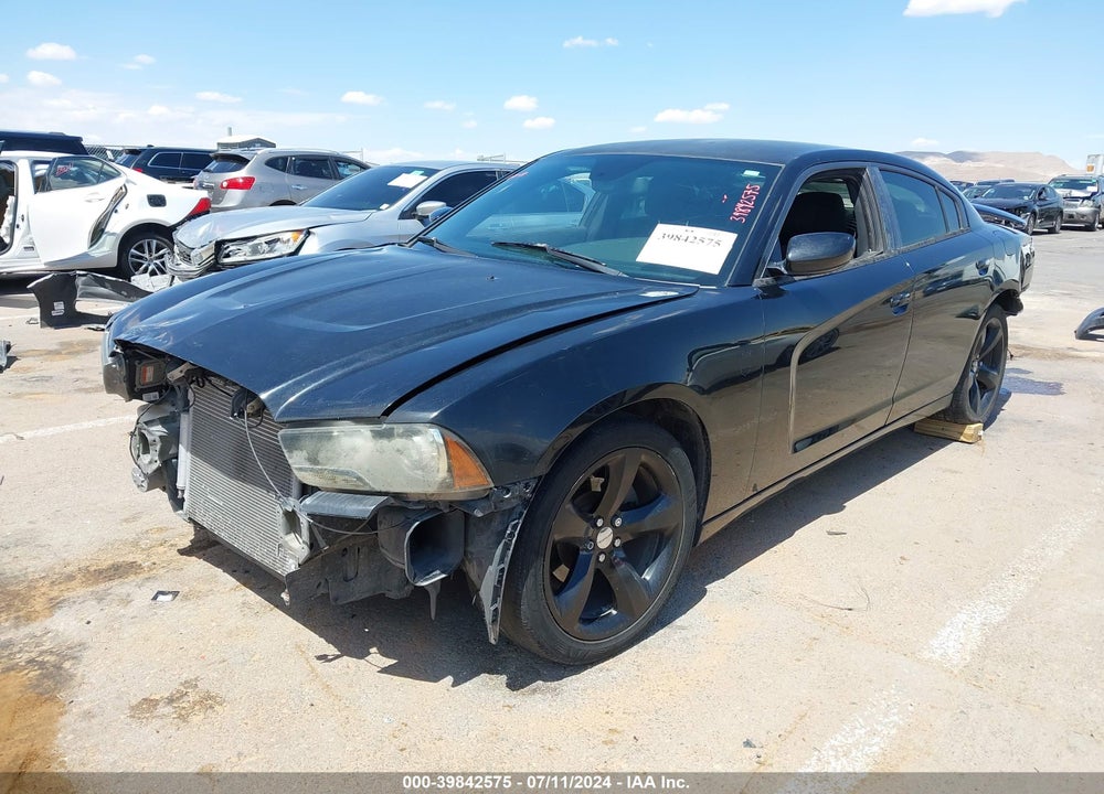 2012 DODGE CHARGER SXT VIN: 2C3CDXHG4CH148958