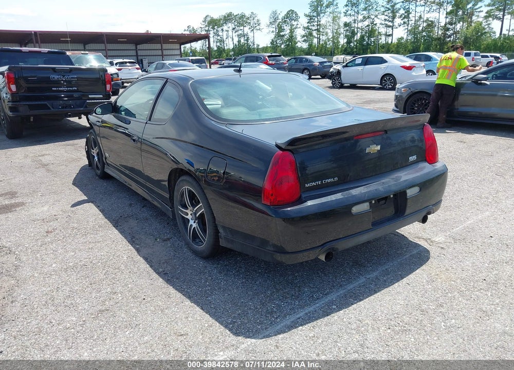 2006 CHEVROLET MONTE CARLO SS VIN: 2G1WL16C669293919