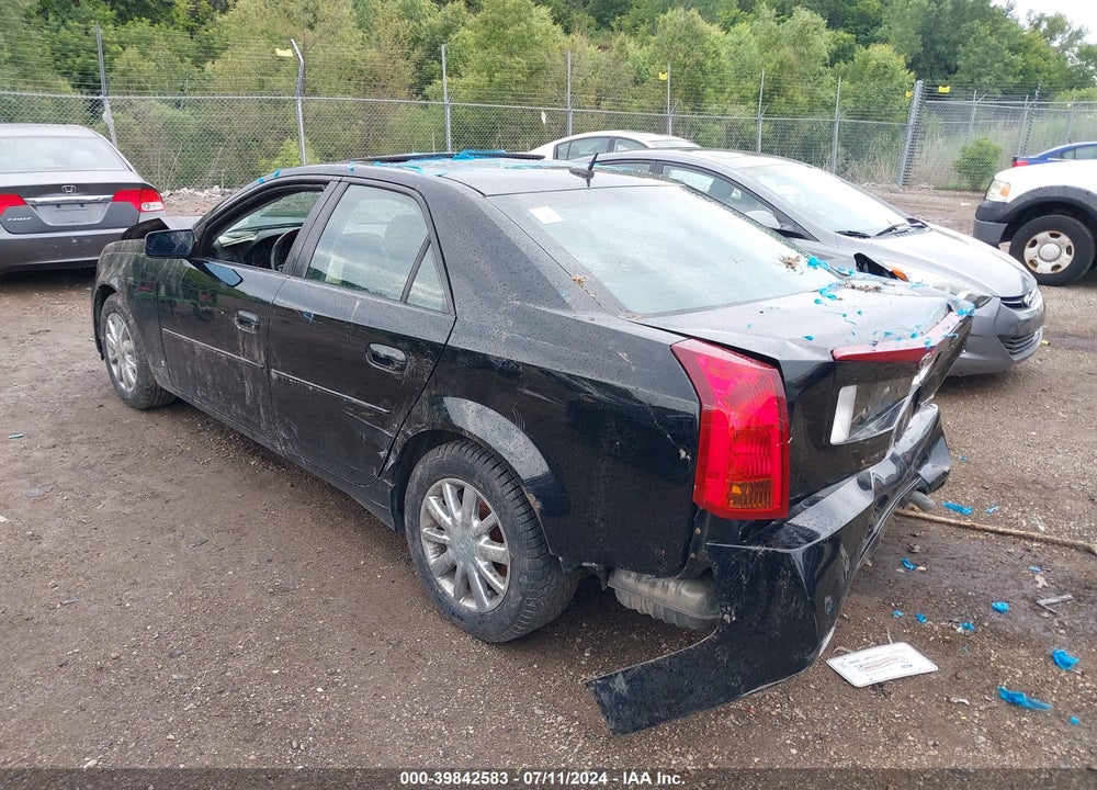 2007 CADILLAC CTS STANDARD VIN: 1G6DP577770121599