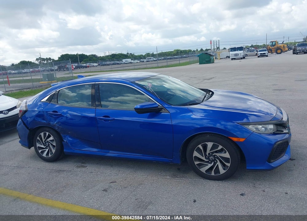 2018 HONDA CIVIC LX VIN: SHHFK7H28JU222662