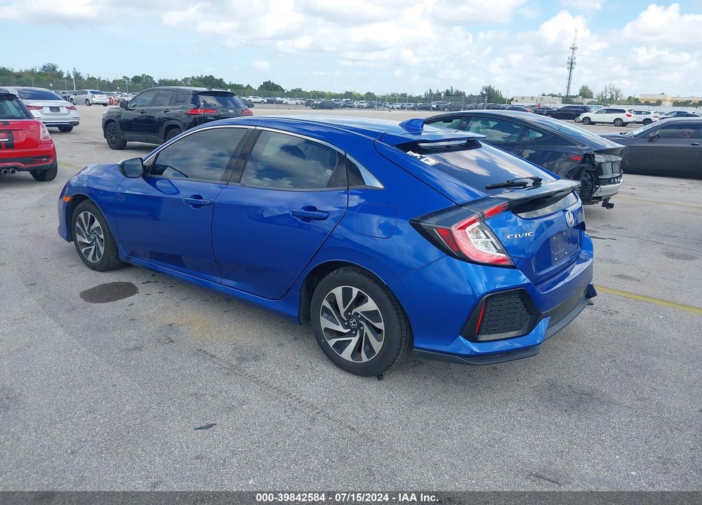 2018 HONDA CIVIC LX VIN: SHHFK7H28JU222662