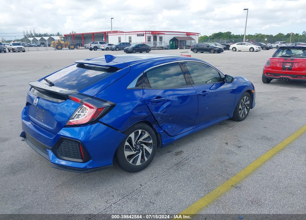 2018 HONDA CIVIC LX VIN: SHHFK7H28JU222662
