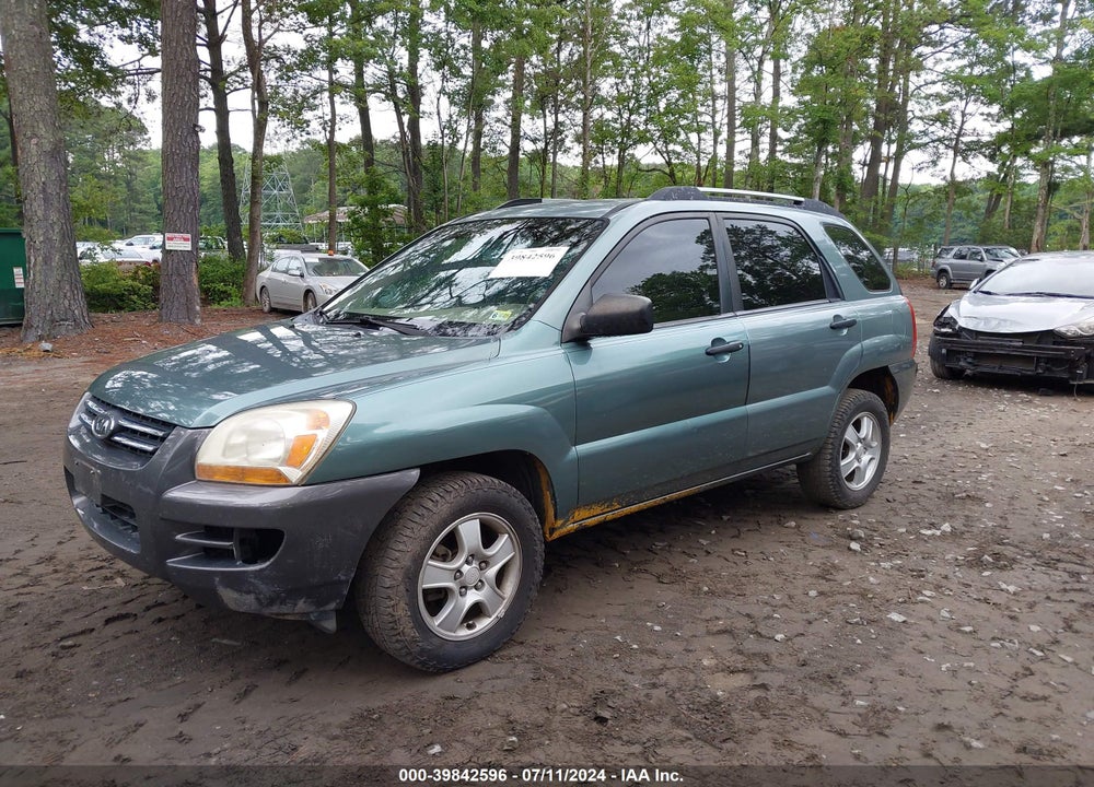 2008 KIA SPORTAGE LX VIN: KNDJF724287474174