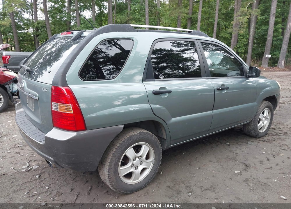 2008 KIA SPORTAGE LX VIN: KNDJF724287474174