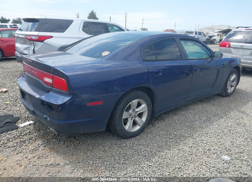 2014 DODGE CHARGER VIN: 2C3CDXBG9EH266547