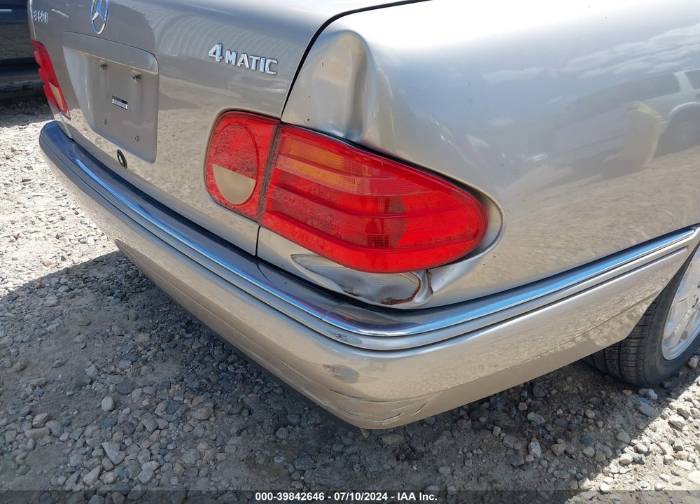 1999 MERCEDES-BENZ E 320 VIN: WDBJF65H9XA899139