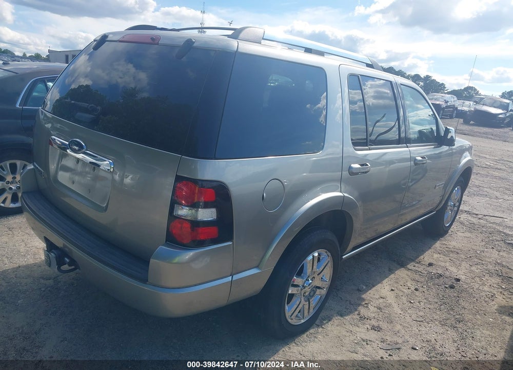 2008 FORD EXPLORER LIMITED VIN: 1FMEU65E08UA88470