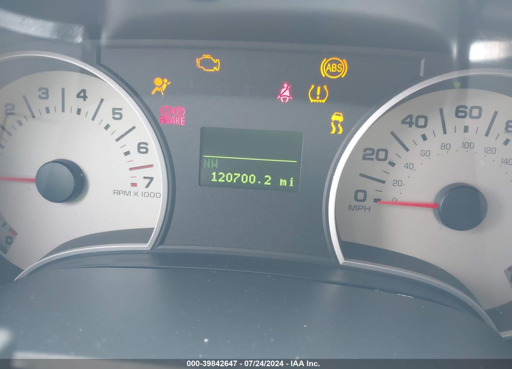 2008 FORD EXPLORER LIMITED VIN: 1FMEU65E08UA88470