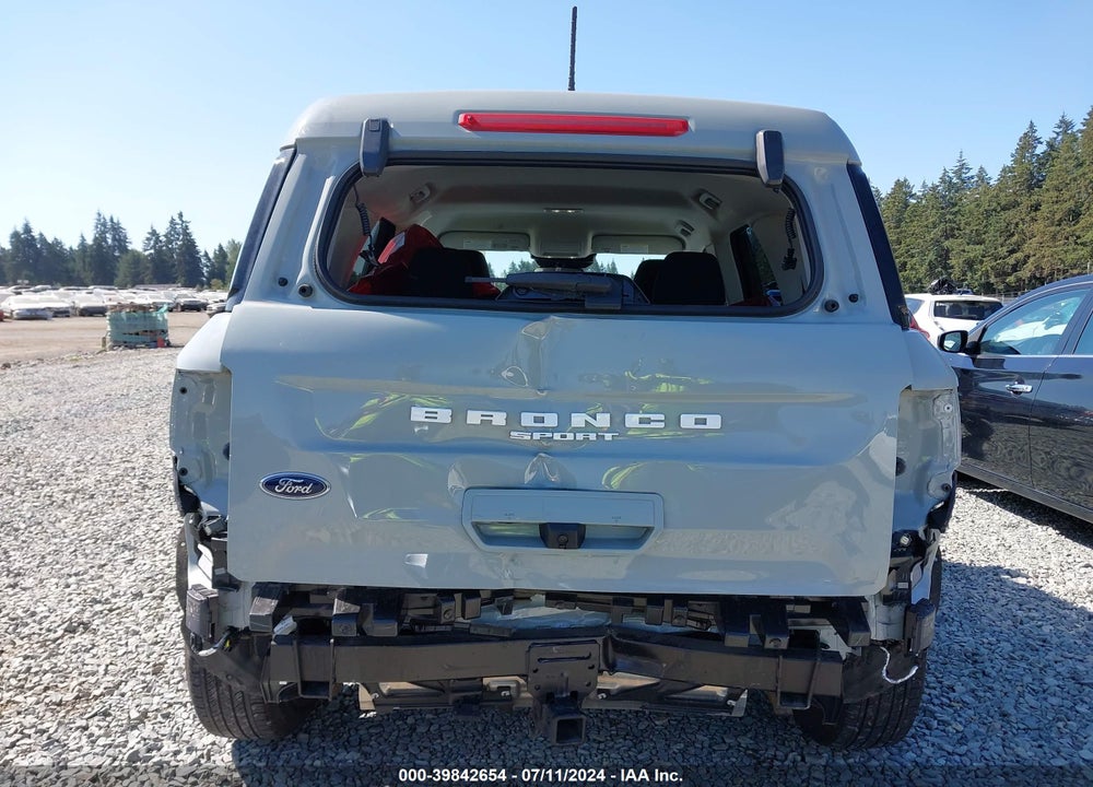 2022 FORD BRONCO SPORT BIG BEND VIN: 3FMCR9B62NRD24367