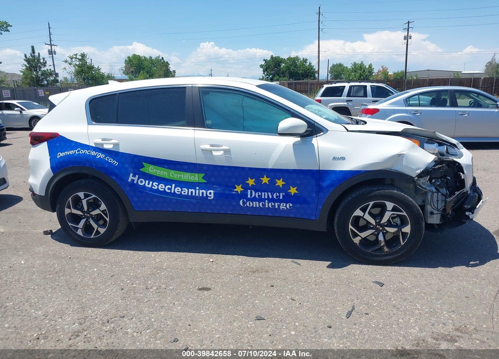 2022 KIA SPORTAGE LX VIN: KNDPMCAC5N7996648