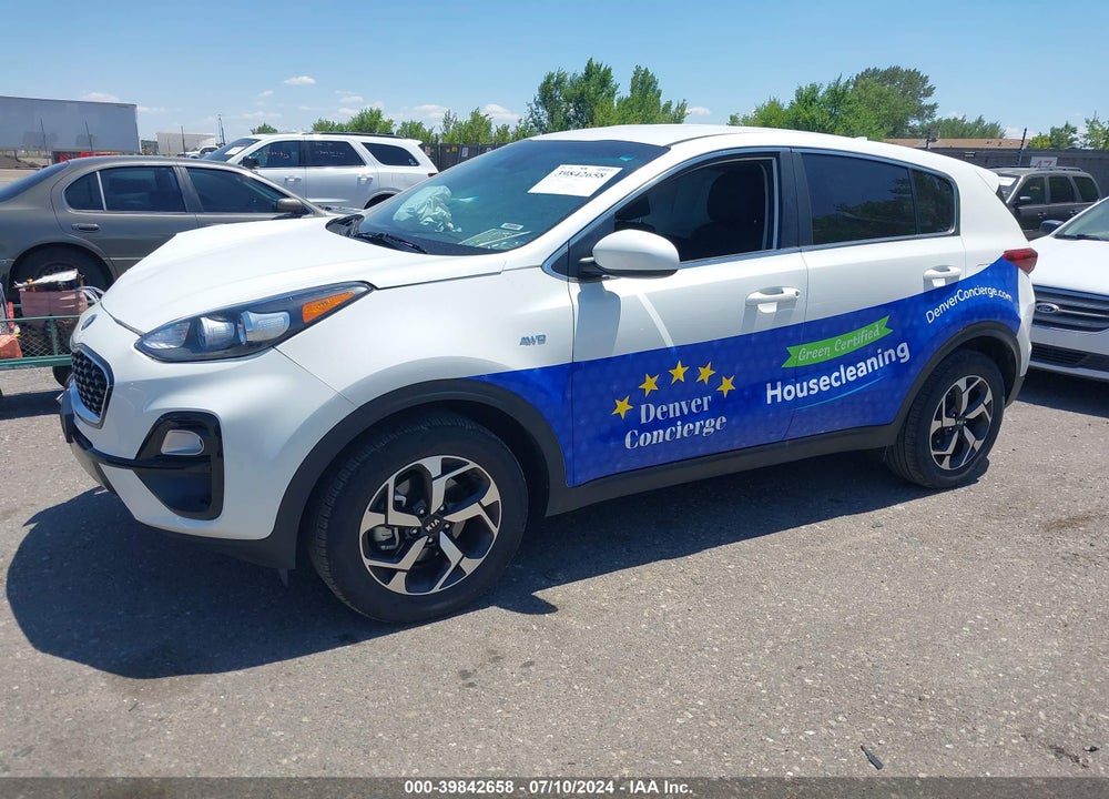 2022 KIA SPORTAGE LX VIN: KNDPMCAC5N7996648