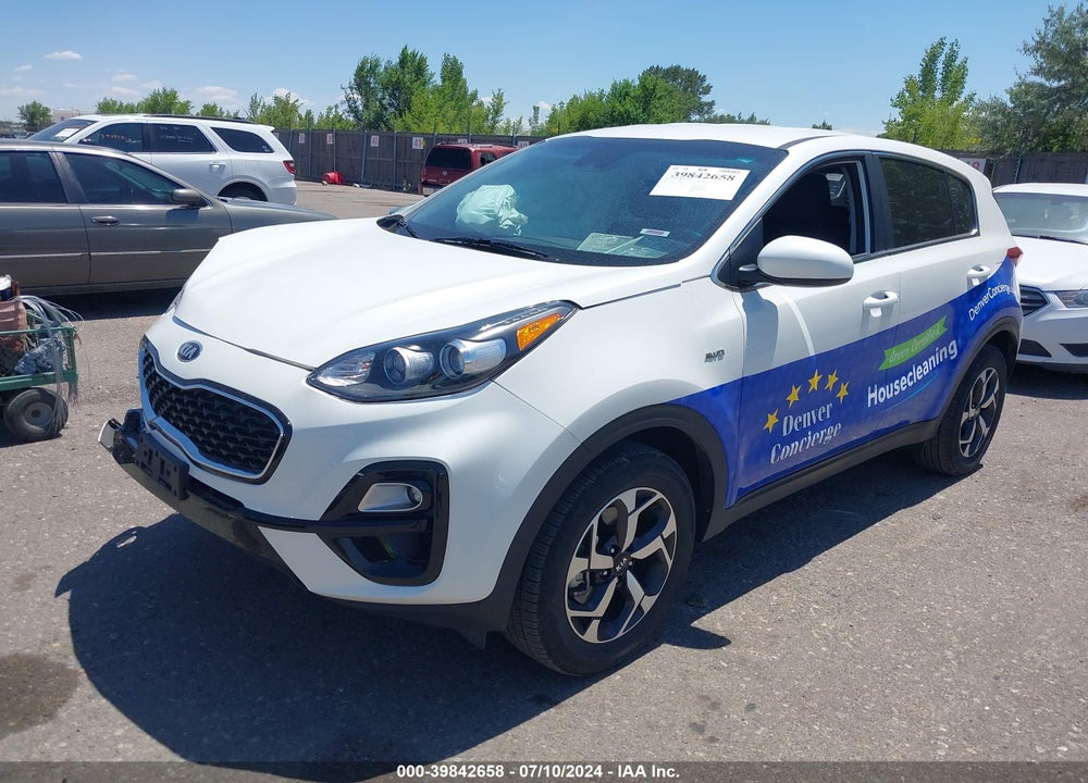 2022 KIA SPORTAGE LX VIN: KNDPMCAC5N7996648