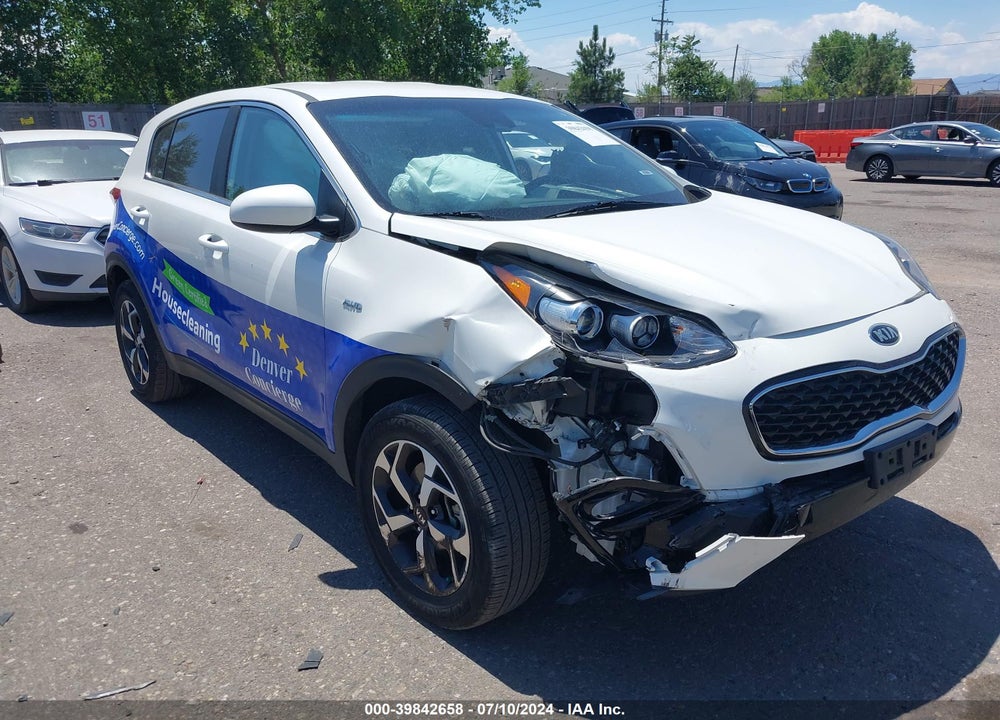 2022 KIA SPORTAGE LX VIN: KNDPMCAC5N7996648