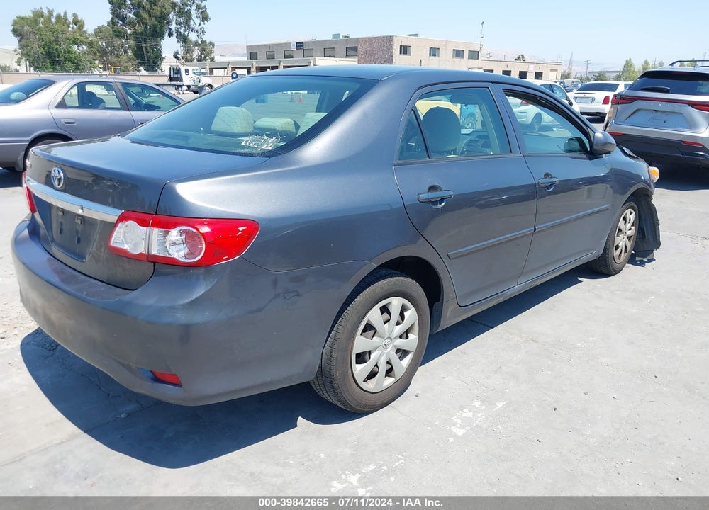 2013 TOYOTA COROLLA VIN: JTDBU4EE0DJ113262