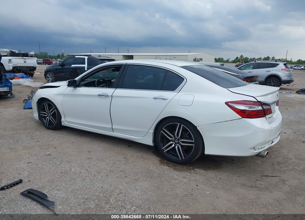 2016 HONDA ACCORD SPORT VIN: 1HGCR2F60GA013184