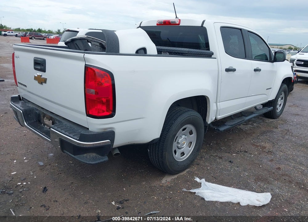 2019 CHEVROLET COLORADO WT VIN: 1GCGSBEA8K1140901