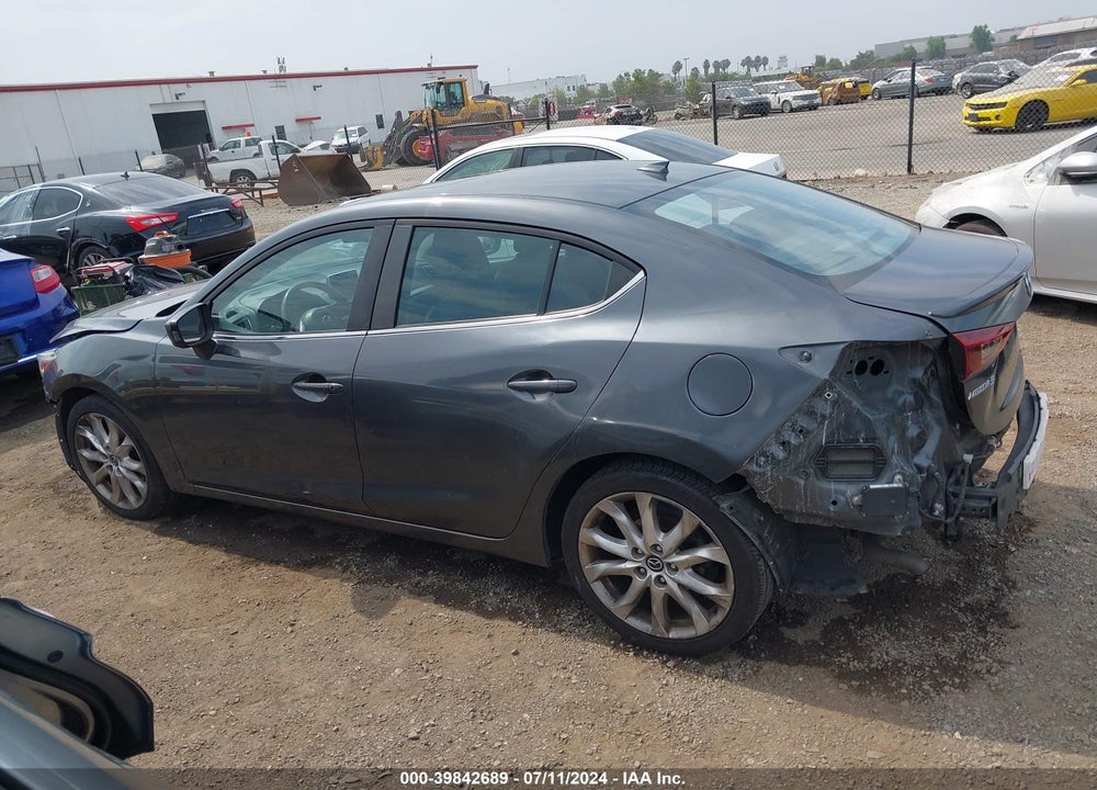 2014 MAZDA 3 S GRAND TOURING VIN: JM1BM1W34E1202927