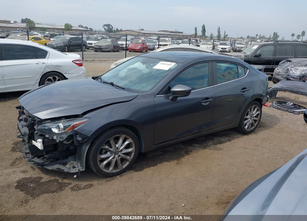 2014 MAZDA 3 S GRAND TOURING VIN: JM1BM1W34E1202927
