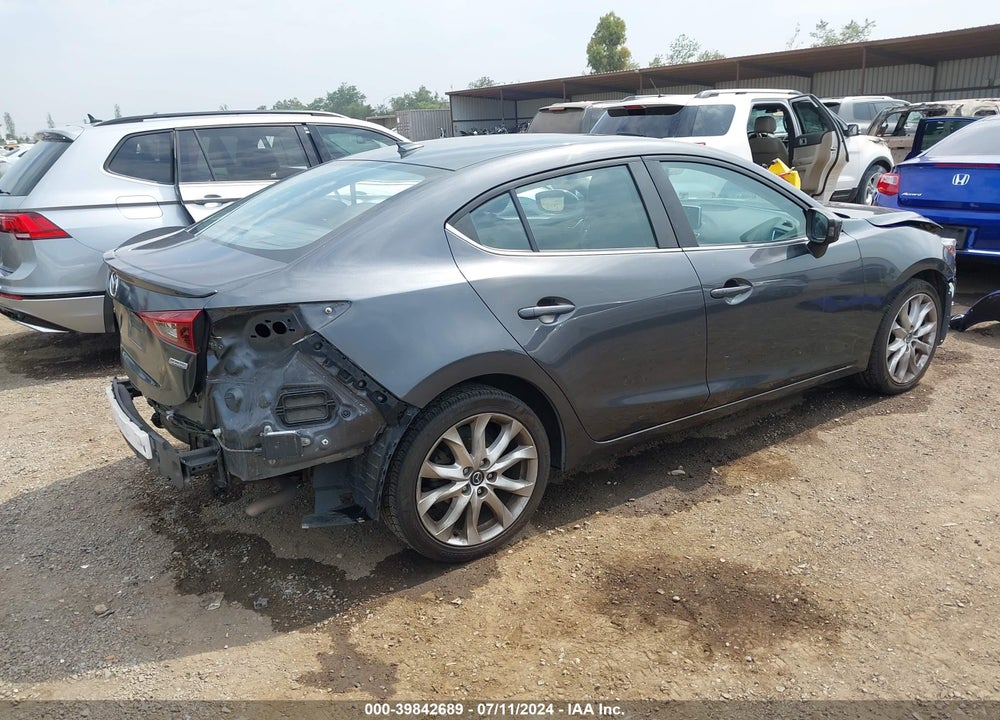 2014 MAZDA 3 S GRAND TOURING VIN: JM1BM1W34E1202927