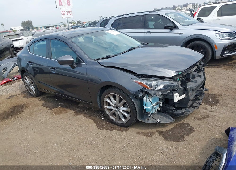 2014 MAZDA 3 S GRAND TOURING VIN: JM1BM1W34E1202927