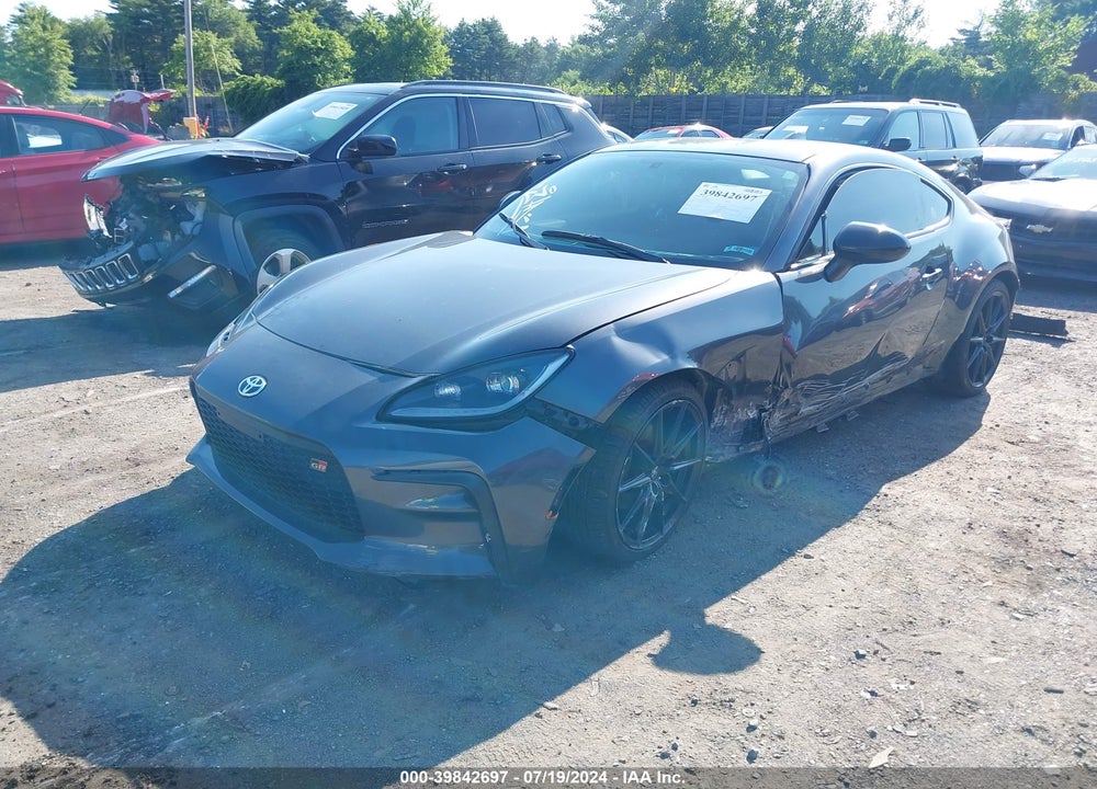 2023 TOYOTA GR86 PREMIUM VIN: JF1ZNBF10P8760001