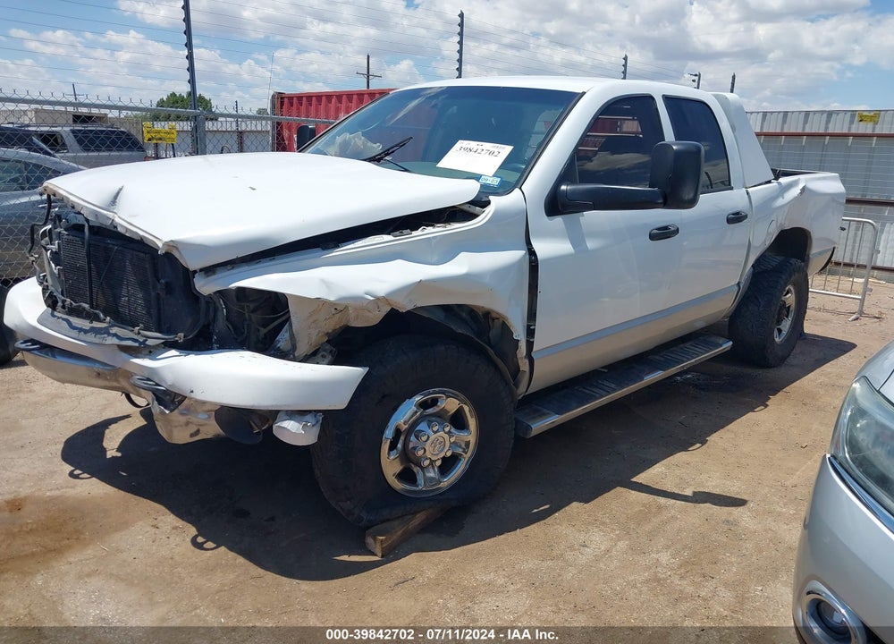 2007 DODGE RAM 2500 SLT/TRX4 OFF ROAD/SPORT/POWER WAGON VIN: 1D7KS28CX7J504515