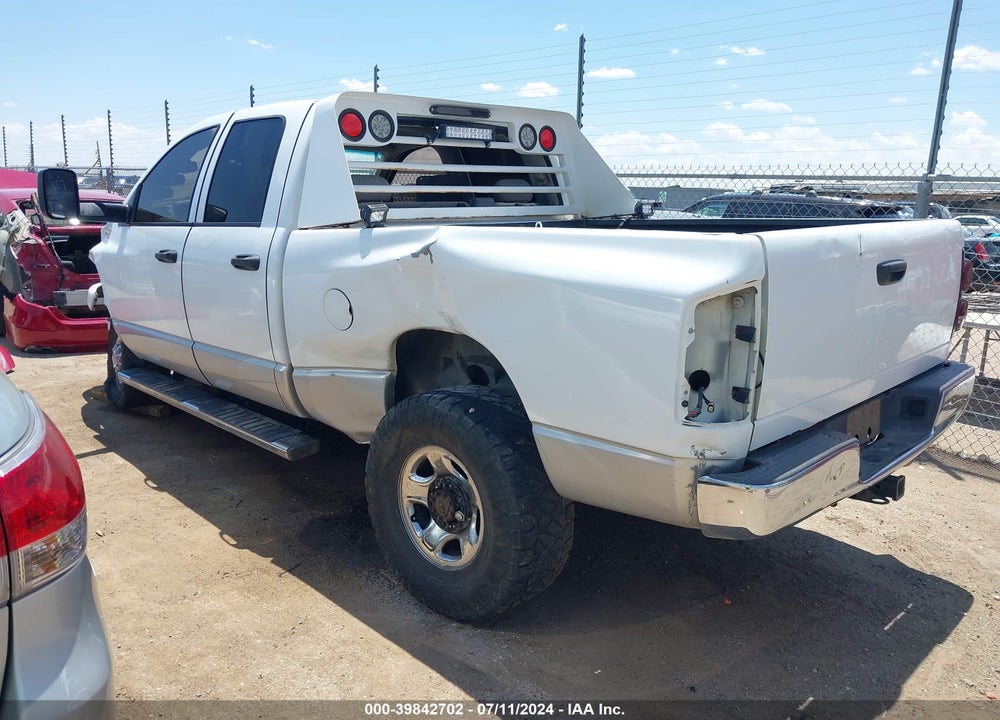 2007 DODGE RAM 2500 SLT/TRX4 OFF ROAD/SPORT/POWER WAGON VIN: 1D7KS28CX7J504515