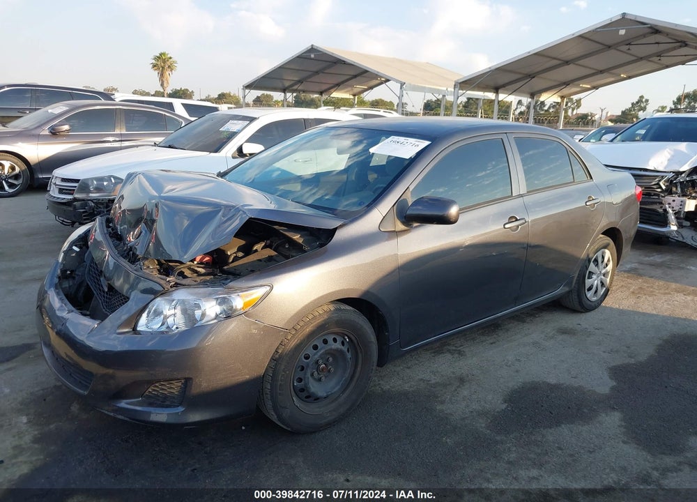 2009 TOYOTA COROLLA LE VIN: JTDBL40E19J025208