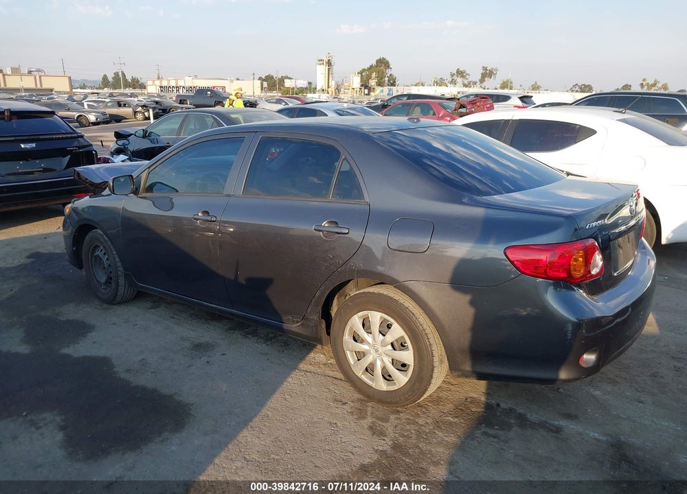 2009 TOYOTA COROLLA LE VIN: JTDBL40E19J025208