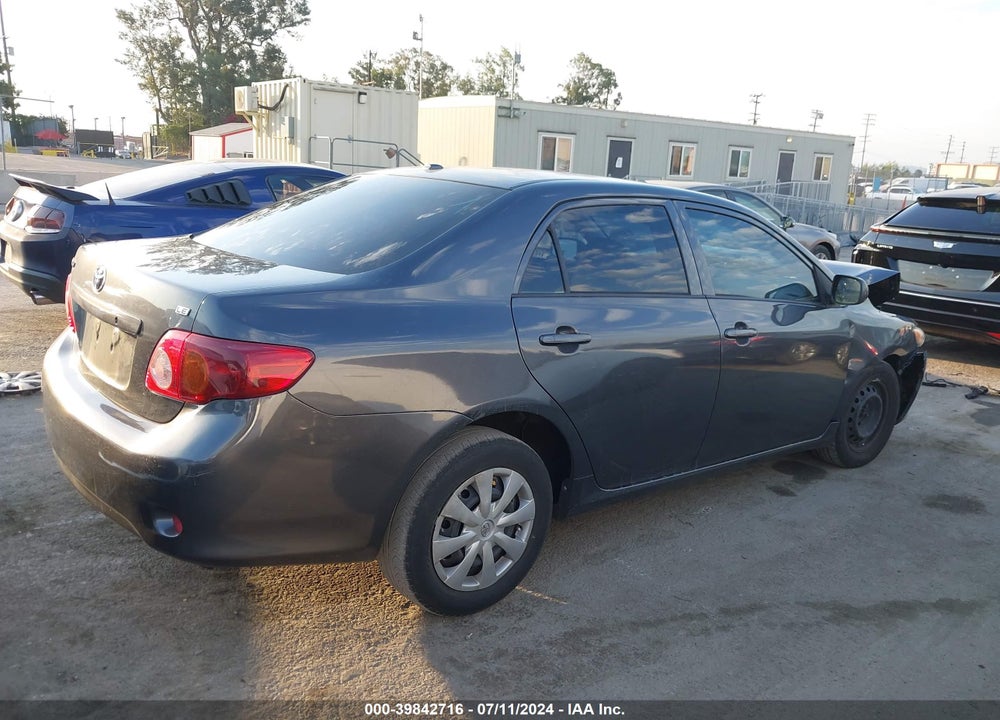 2009 TOYOTA COROLLA LE VIN: JTDBL40E19J025208