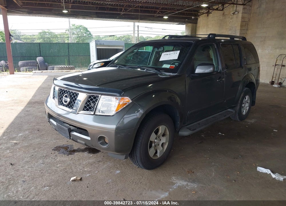 2006 NISSAN PATHFINDER SE VIN: 5N1AR18W66C602607