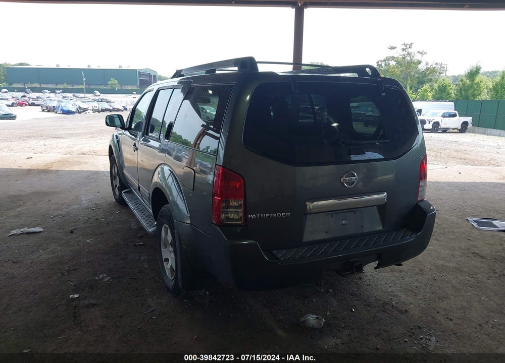2006 NISSAN PATHFINDER SE VIN: 5N1AR18W66C602607