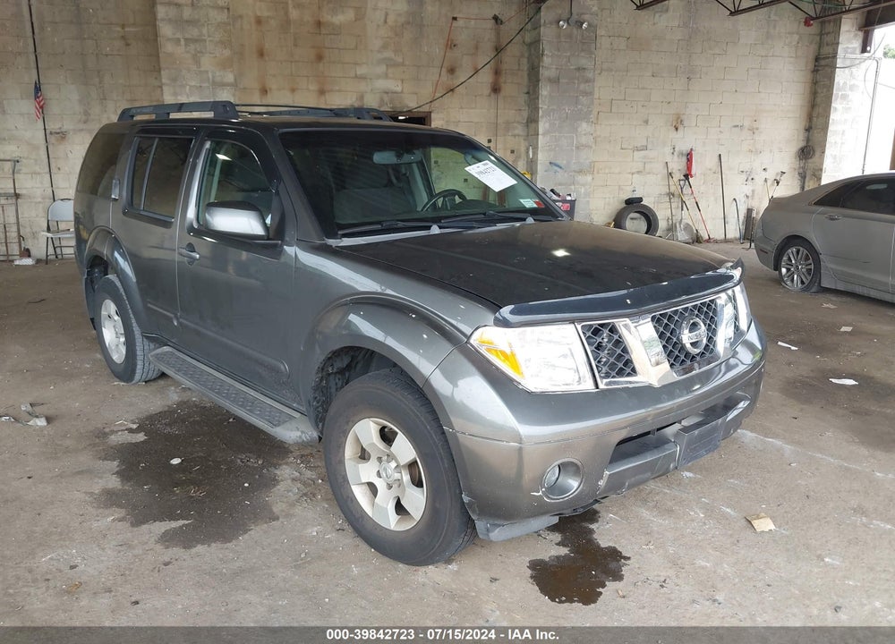 2006 NISSAN PATHFINDER SE VIN: 5N1AR18W66C602607