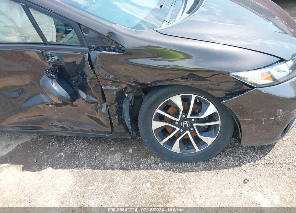 2013 HONDA CIVIC EX VIN: 19XFB2F85DE043906