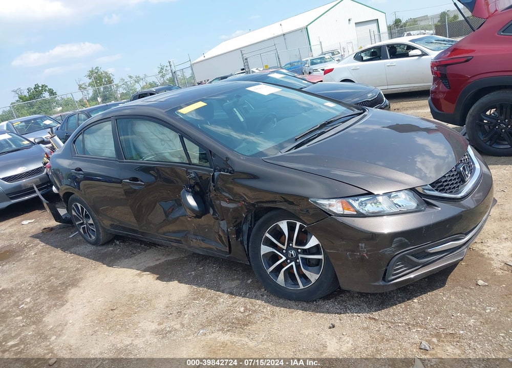 2013 HONDA CIVIC EX VIN: 19XFB2F85DE043906