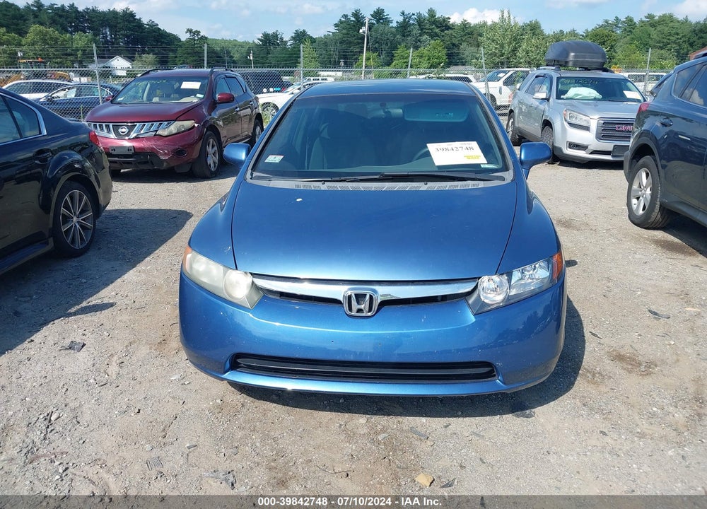 2006 HONDA CIVIC LX VIN: 2HGFA16556H517171