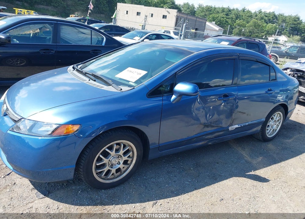 2006 HONDA CIVIC LX VIN: 2HGFA16556H517171