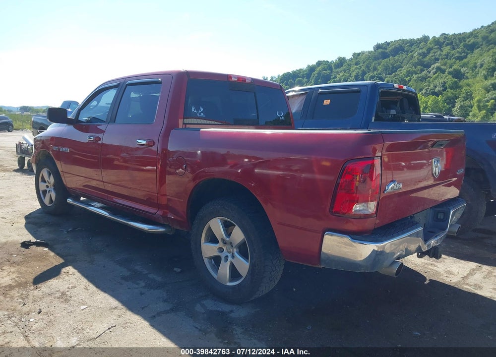2009 DODGE RAM 1500 SLT/SPORT/TRX VIN: 1D3HV13T39S730350