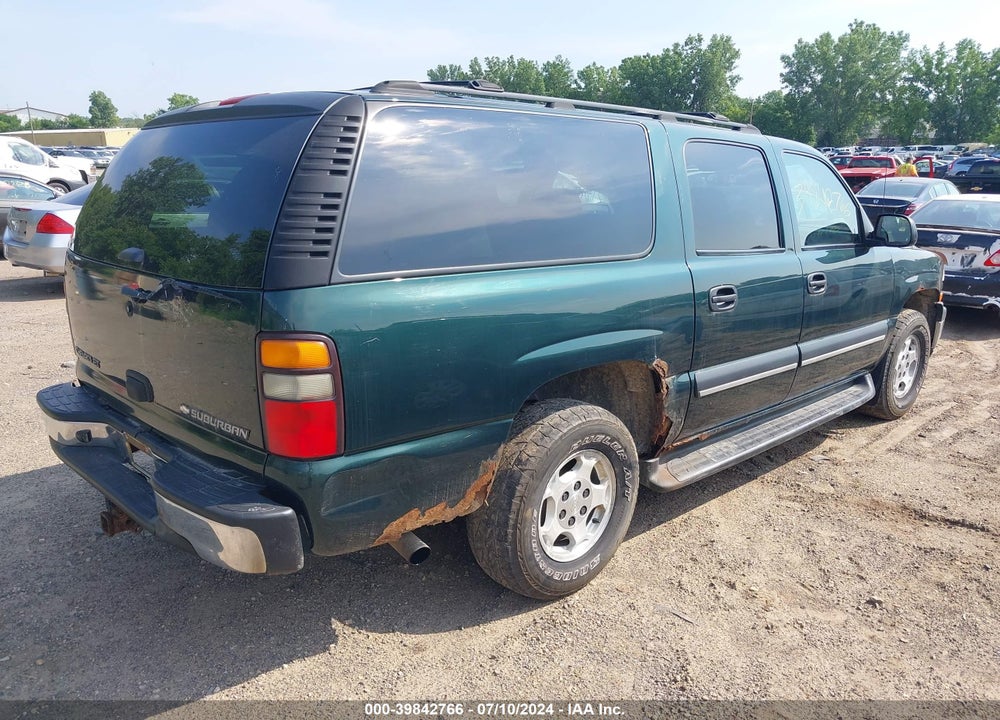2004 CHEVROLET SUBURBAN 1500 LS VIN: 3GNFK16Z54G129277