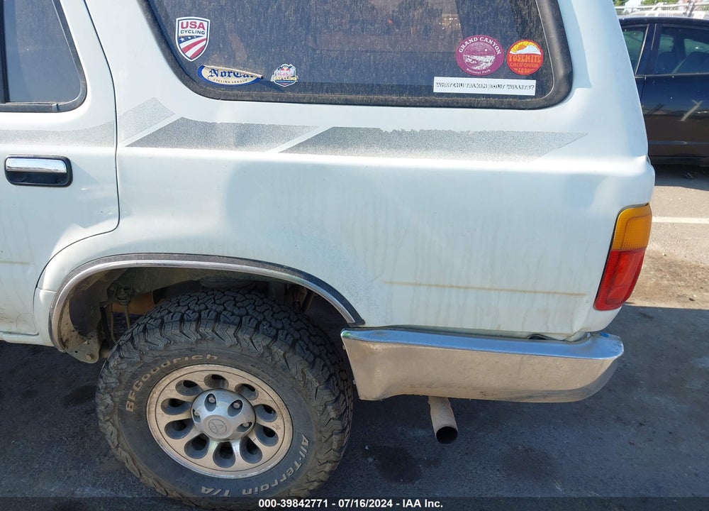 1994 TOYOTA 4RUNNER VN39 SR5 VIN: JT3VN39W0R0166441