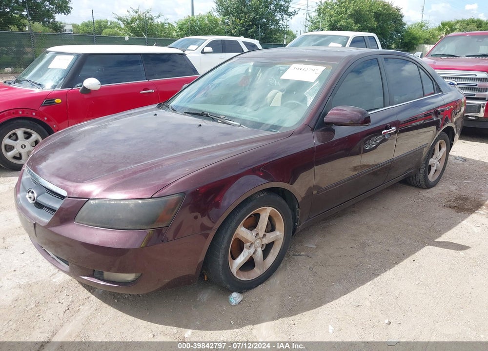 2006 HYUNDAI SONATA GLS V6/LX V6 VIN: 5NPEU46F26H112159