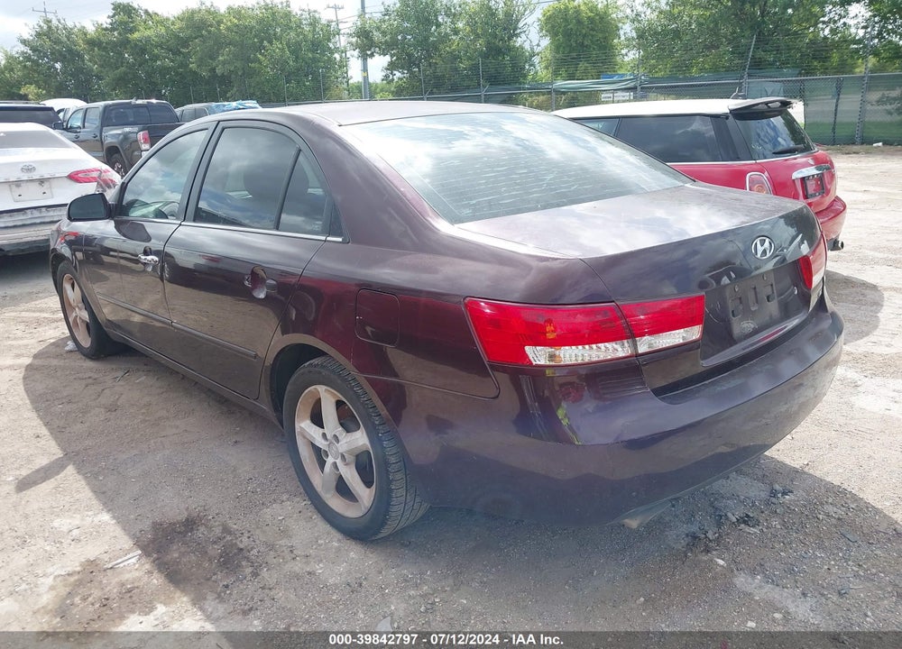 2006 HYUNDAI SONATA GLS V6/LX V6 VIN: 5NPEU46F26H112159