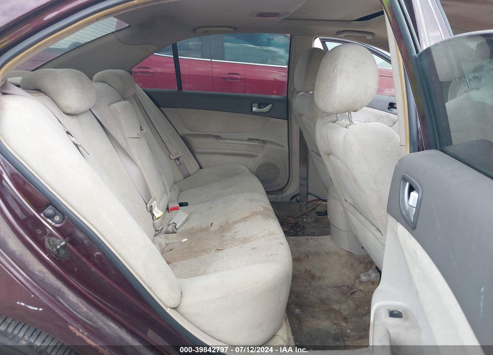 2006 HYUNDAI SONATA GLS V6/LX V6 VIN: 5NPEU46F26H112159