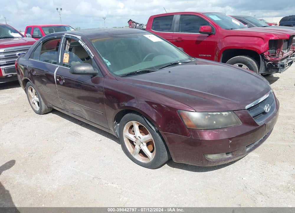 2006 HYUNDAI SONATA GLS V6/LX V6 VIN: 5NPEU46F26H112159