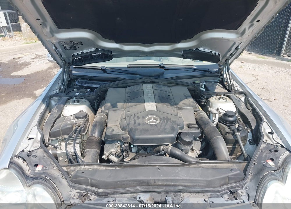2003 MERCEDES-BENZ SL 500 VIN: WDBSK75F03F021746