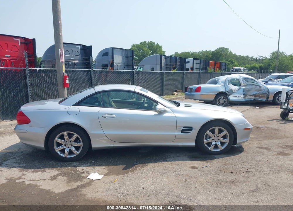 2003 MERCEDES-BENZ SL 500 VIN: WDBSK75F03F021746