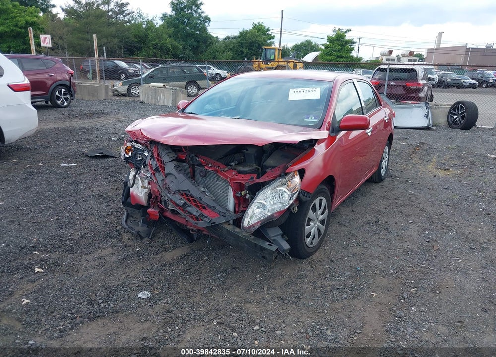 2011 TOYOTA COROLLA LE VIN: 2T1BU4EE0BC710713