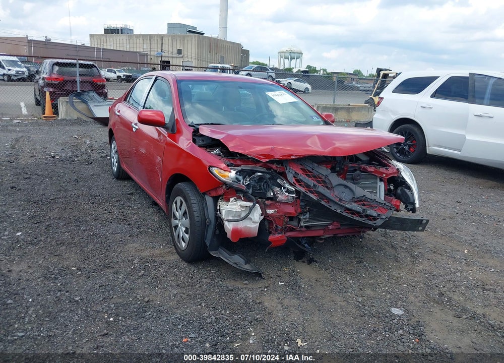 2011 TOYOTA COROLLA LE VIN: 2T1BU4EE0BC710713