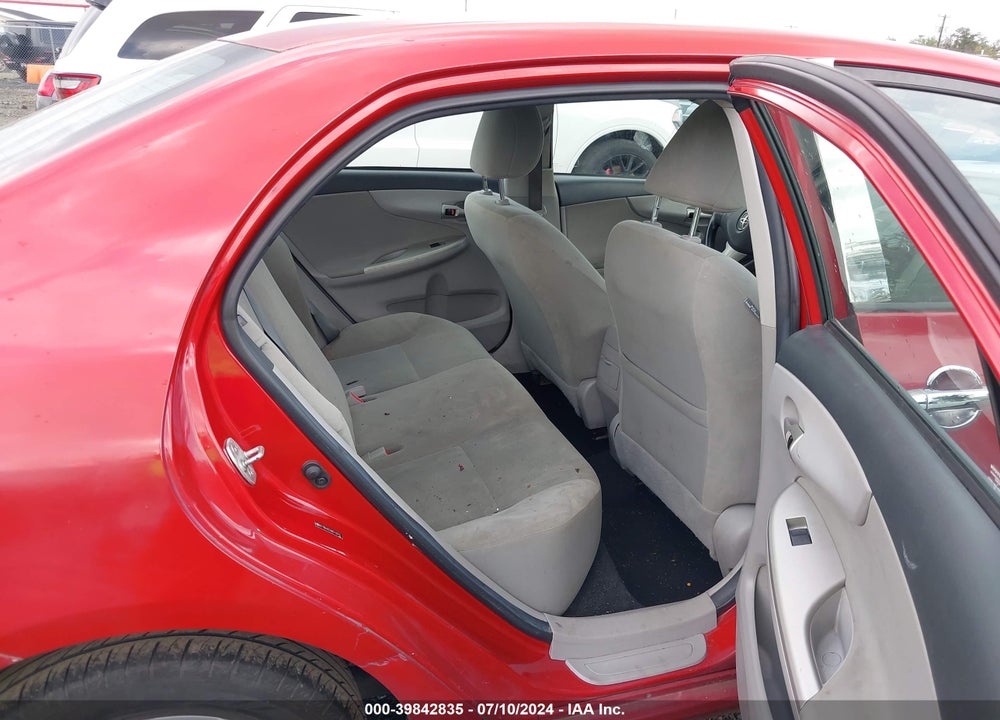 2011 TOYOTA COROLLA LE VIN: 2T1BU4EE0BC710713